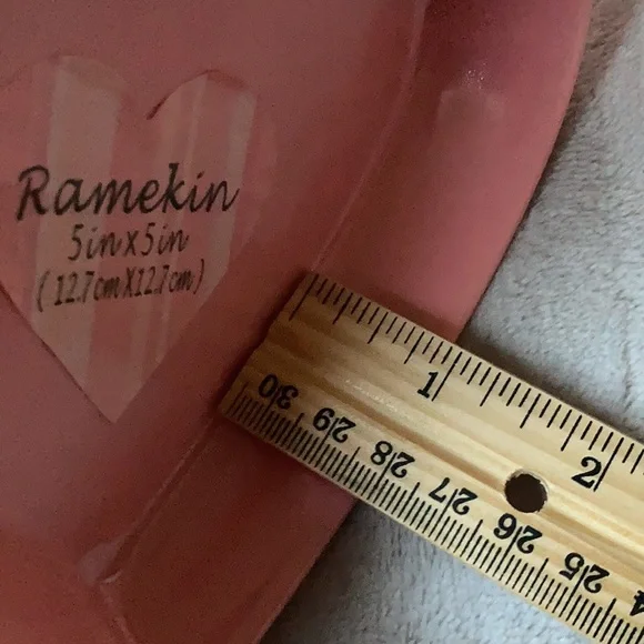 Precious heart ceramic ramekins - Picture 5 of 8